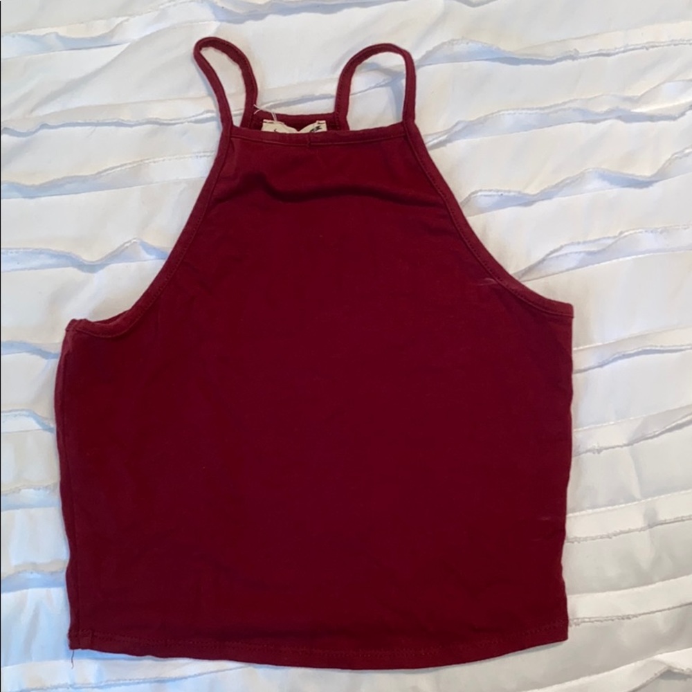 LA hearts high neck tank